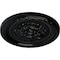 Ekena Millwork Palmetto Ceiling Medallion, Hand-Painted Black Pearl, 11 1/2"OD x 1"P CM11PABPS - alternate 4